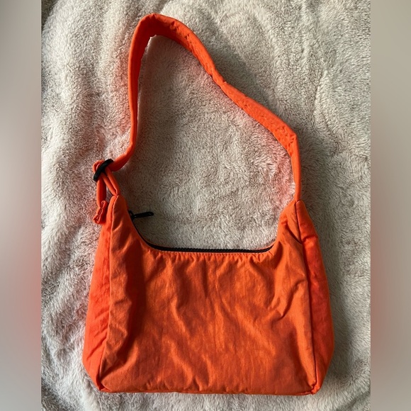 NWT BAGGU Mini Nylon Shoulder Bag Nasturtium - Picture 9 of 12
